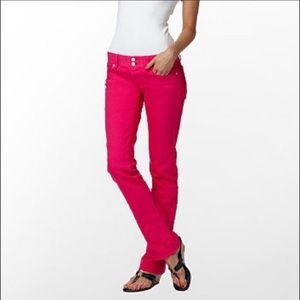 Lilly Pulitzer Worth Straight Jeans - Size 12 - Azalea Pink